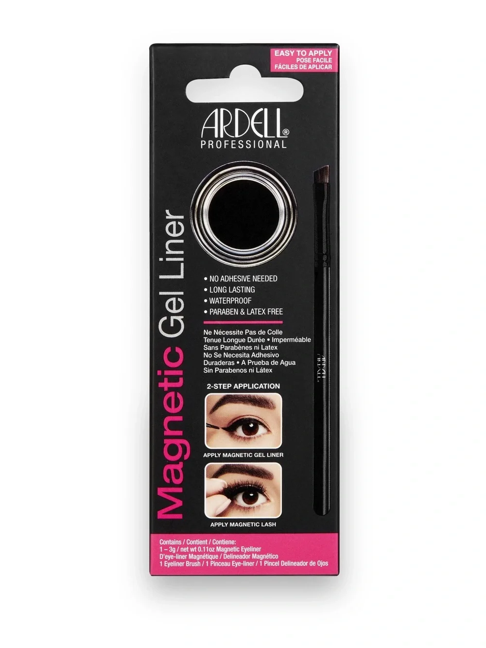 Ardell Magnetic Gel Liner in Black with Brush